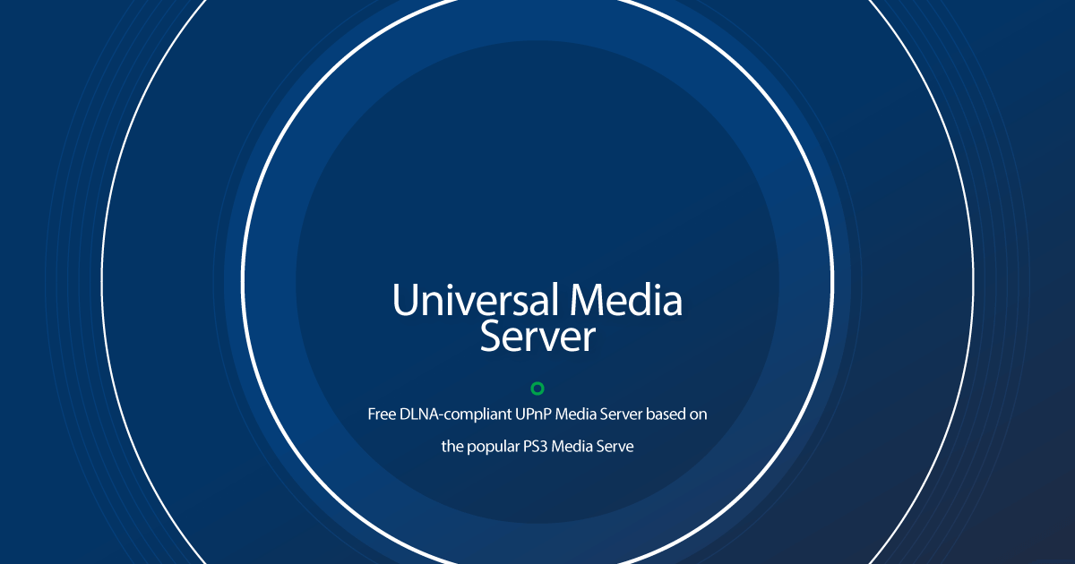 universal media server password