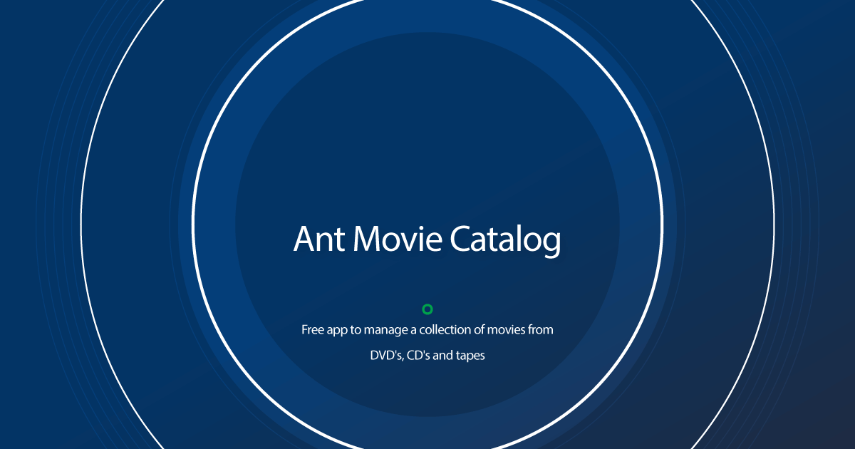Ant Movie Catalog download latest version