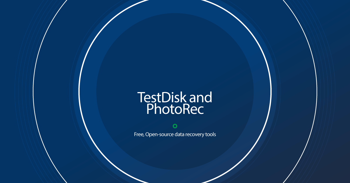 Download TestDisk For Mac 7.2