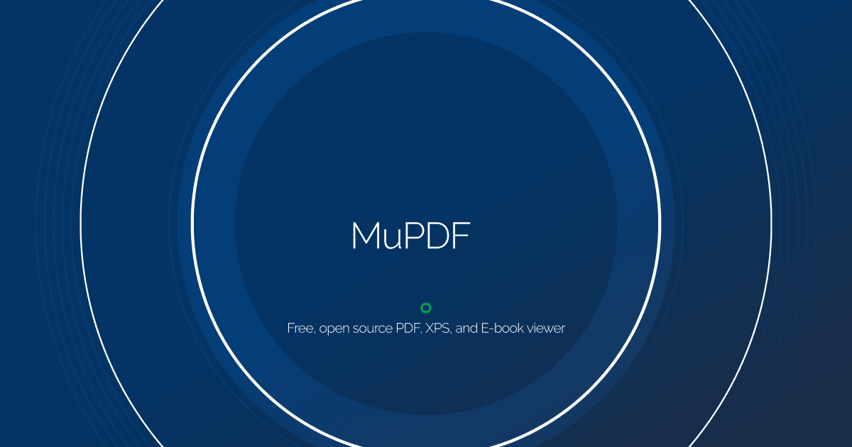 MuPDF download latest version